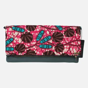 Ankara Clutch - Pink