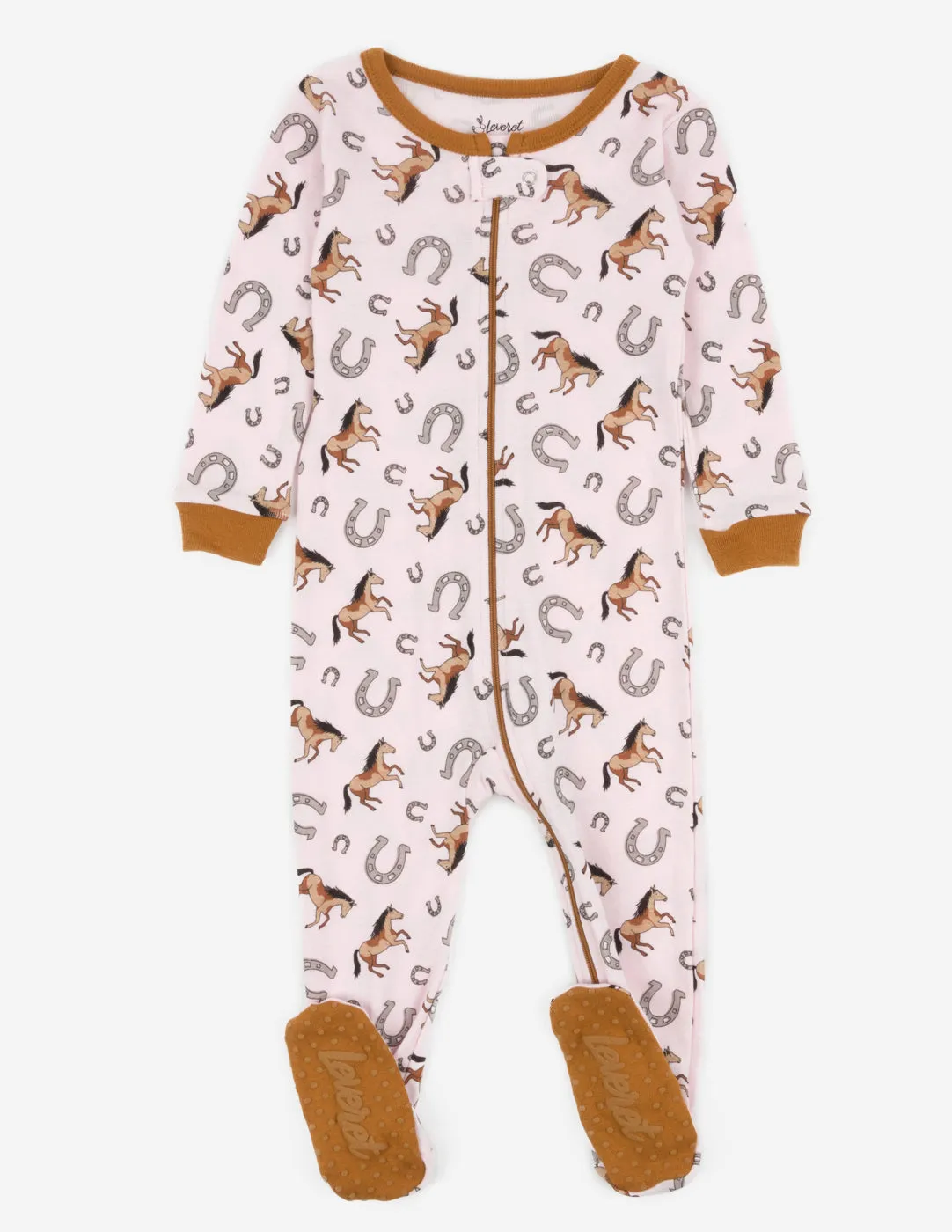 Baby Footed Horse & Unicorn Pajamas