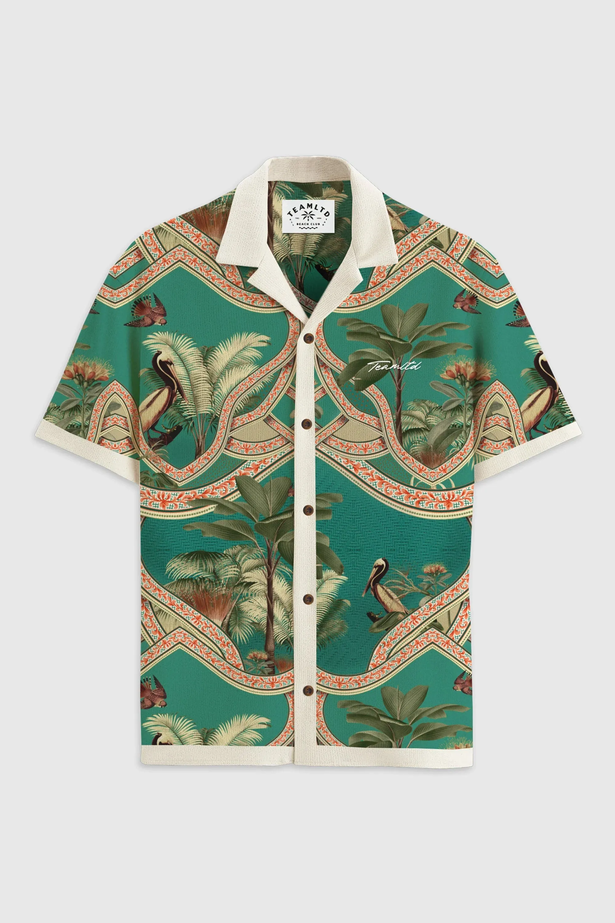 Beach Club Button Up