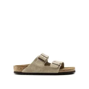 Birkenstock Arizona Soft Footbed Suede Leather Taupe