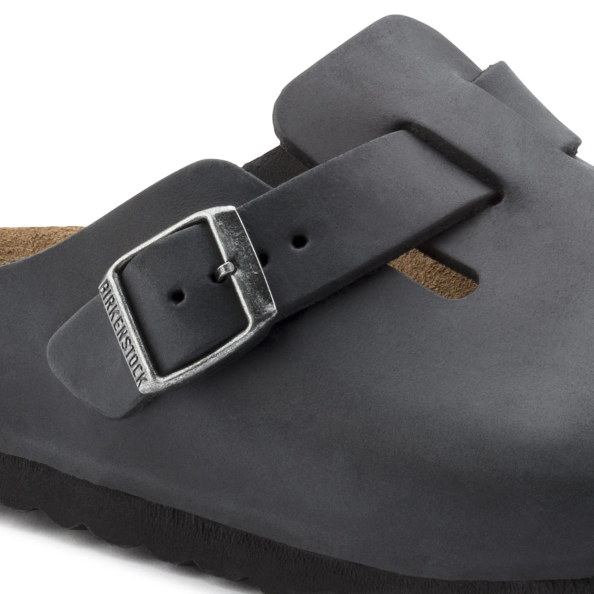 Birkenstock - Boston Oiled Black N 59463