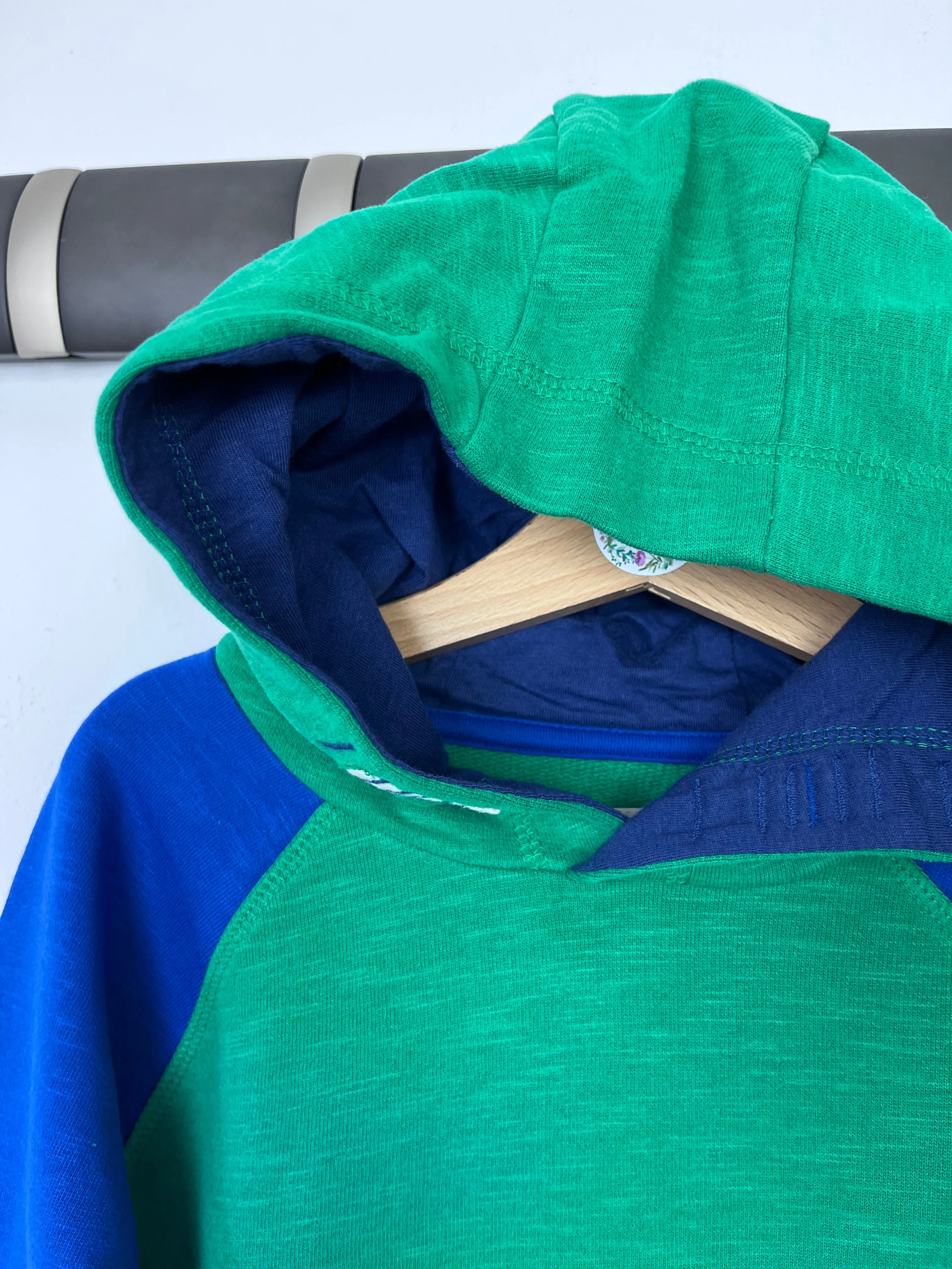 Boden Green Block Hoodie