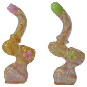 Color Changing Glass Bubbler Pipe