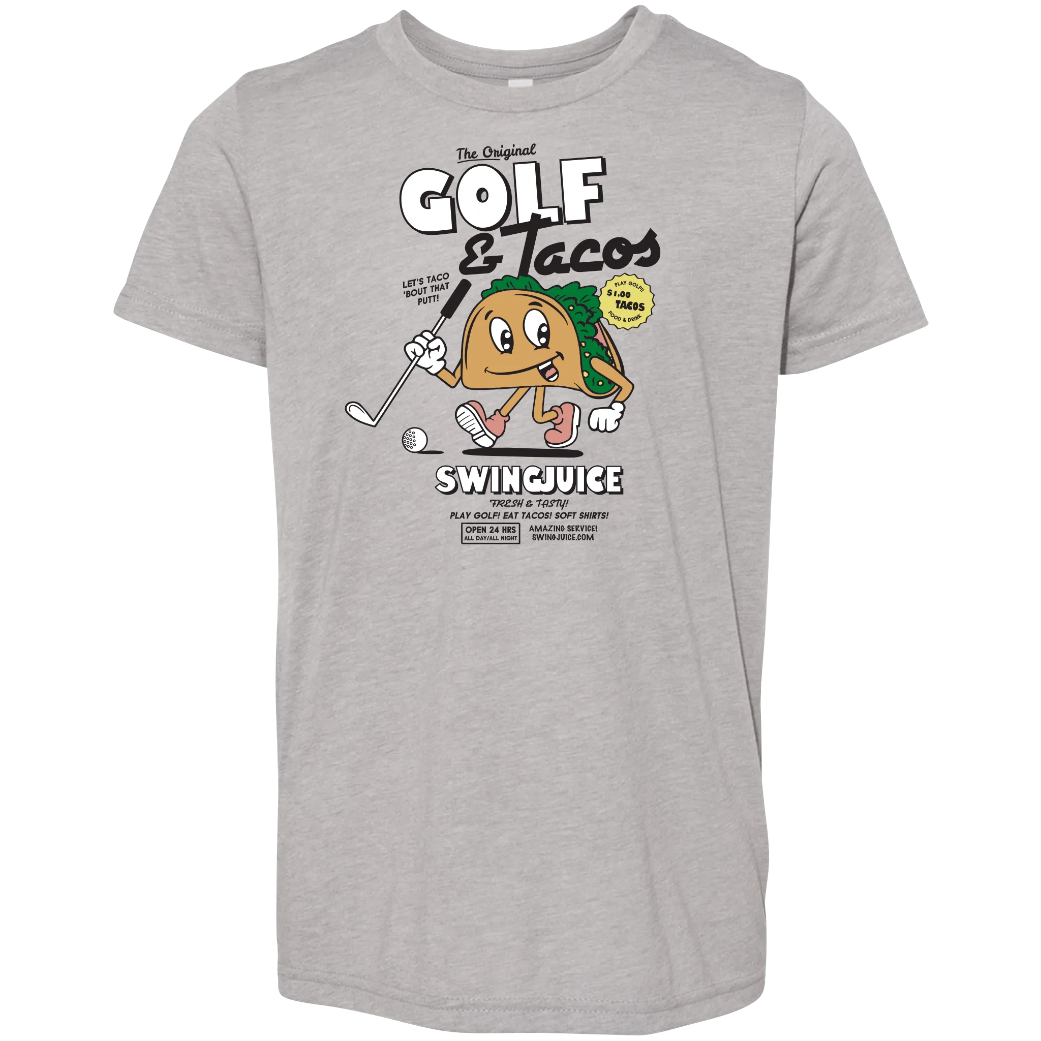 Golf & Tacos The Sequel Kids T-Shirt