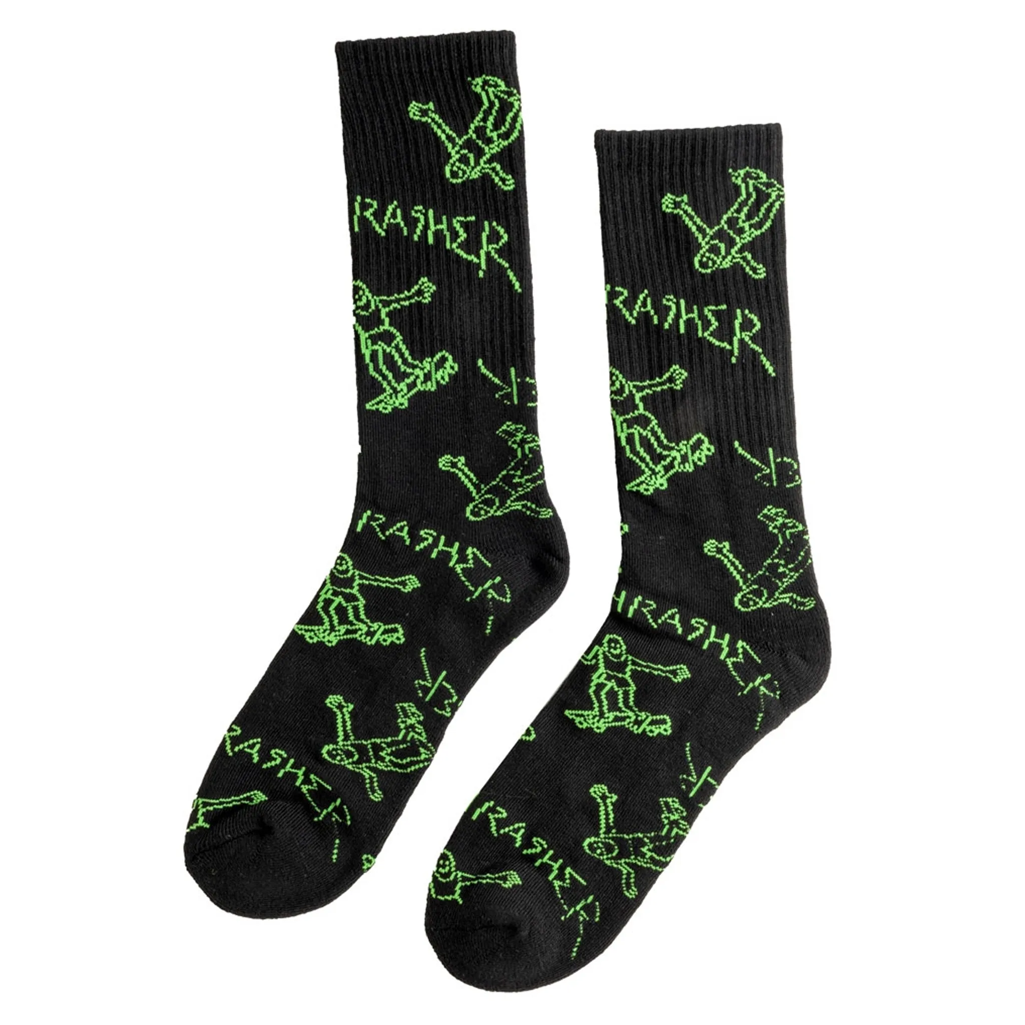 GONZ CREW SOCKS (Black)