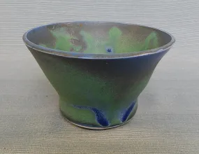 Green and Blue Pottery Bowl