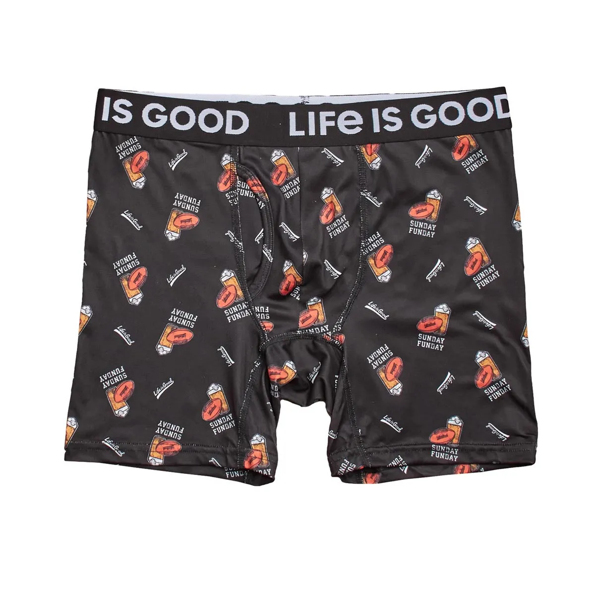 Life is Good Men's 3-Pack Super Soft Boxer Brief