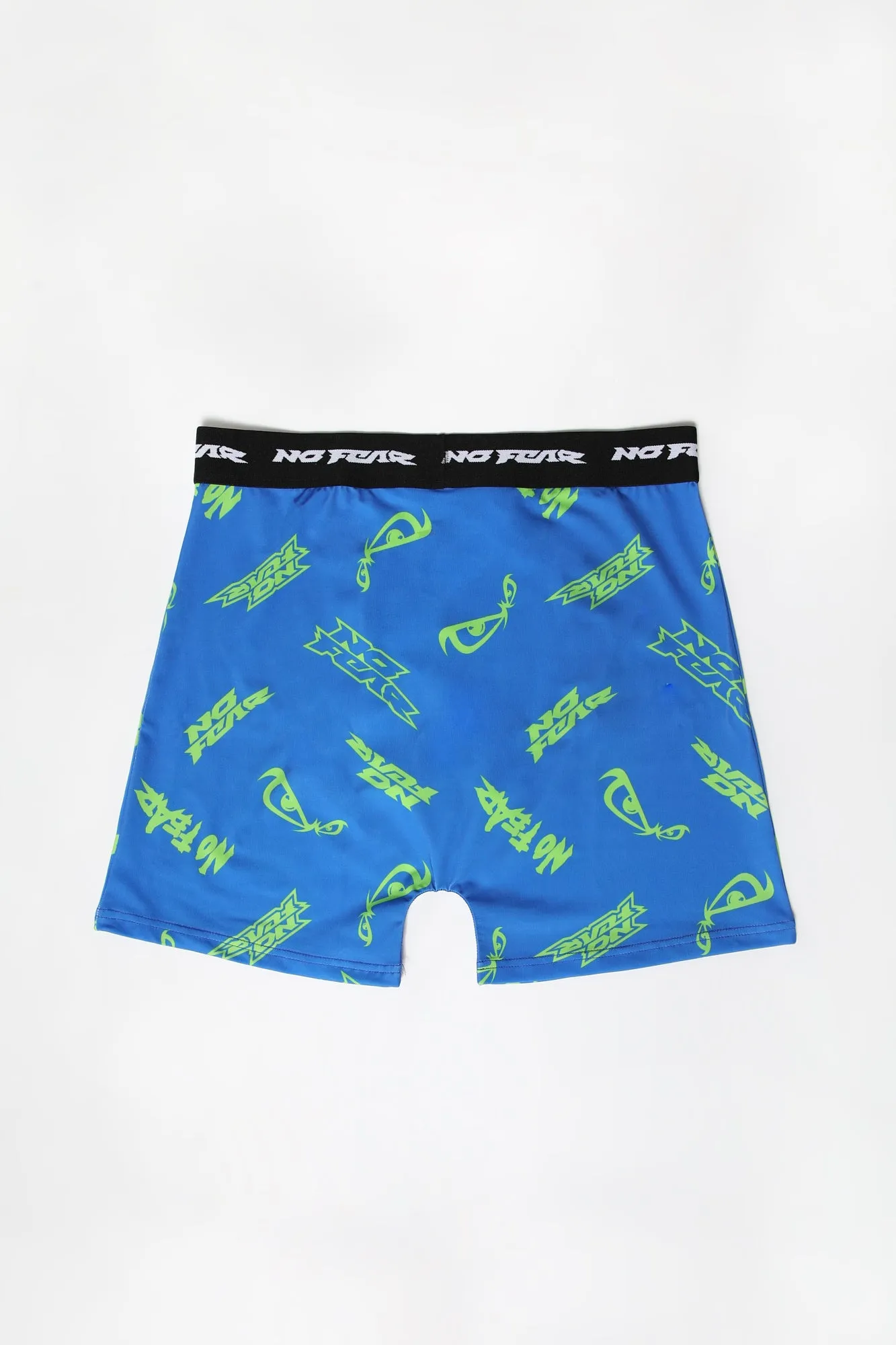 No Fear Mens Logo Print Boxer Brief