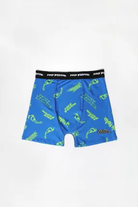 No Fear Youth Logo Print Boxer Brief