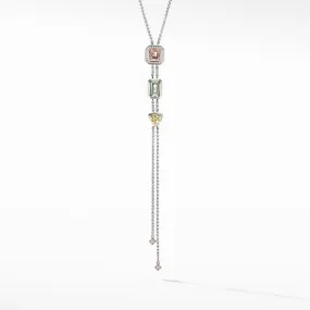 Novella Y Diamond 18k Rose Gold Necklace