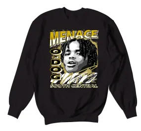 Retro 12 Royalty Sweater - Nineties - Black