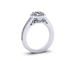 Secret Skull Engagement Ring-UDINC0536