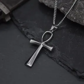 Silver Ankh Necklace