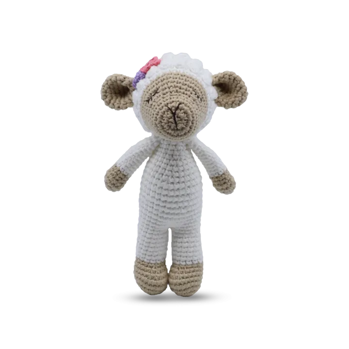 Snuggle Buddies Lamb - Shaker Mini Standing