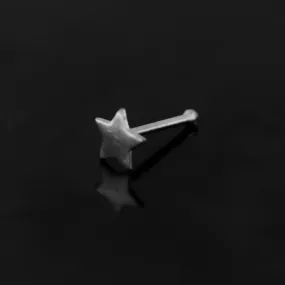 Sterling Silver Star Nose Pin Stud