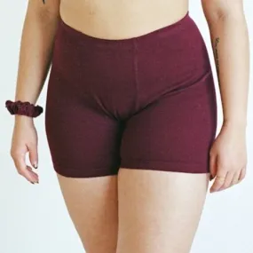 Stretch Shorts - Wine