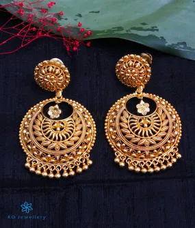 The Kritika Silver Chand-Bali Earrings