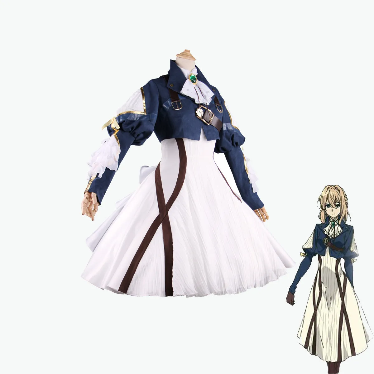 Violet Evergarden costume cosplay dress