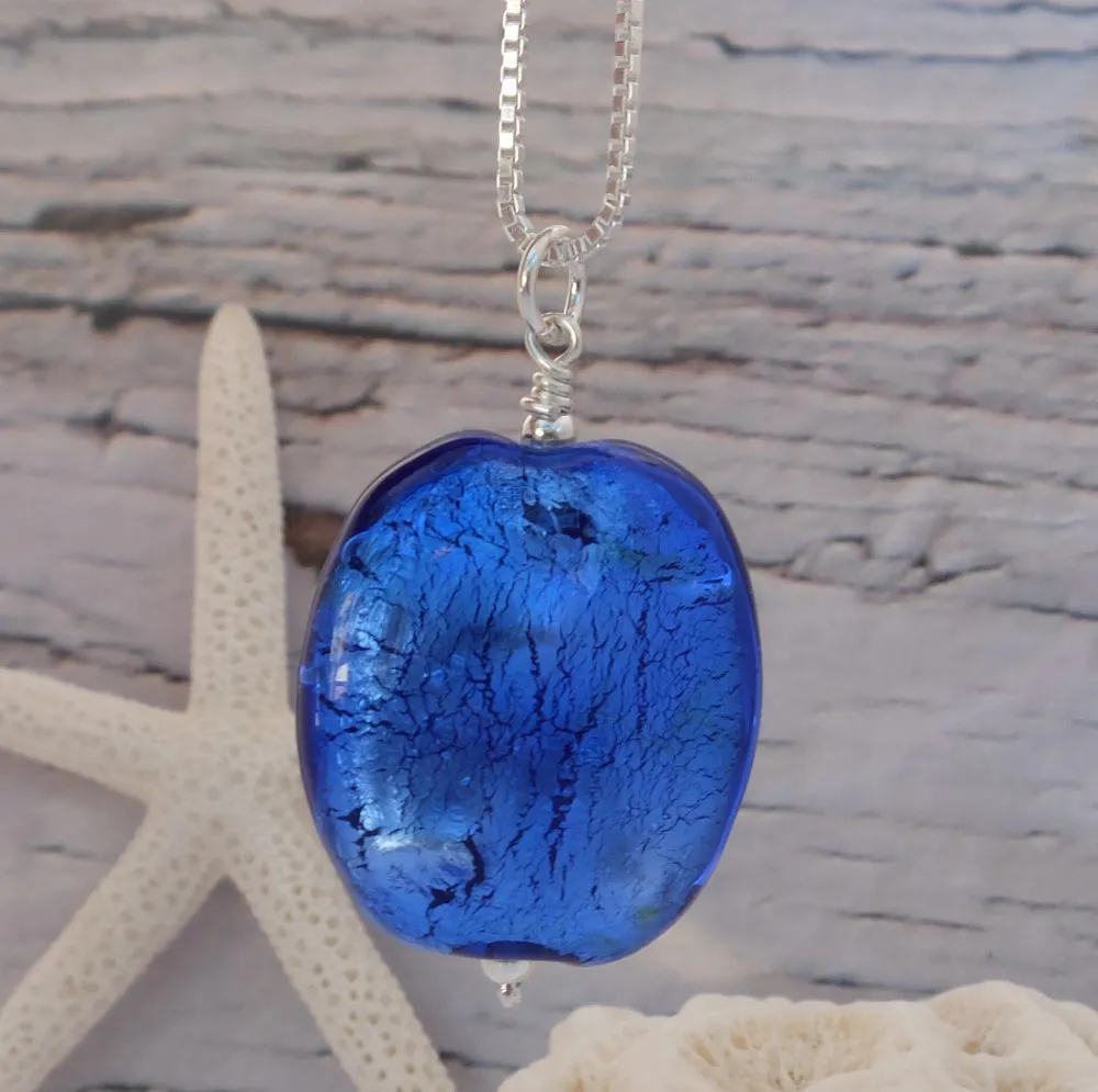 WH25P - Evening Blue Pendant