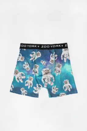 Zoo York Mens Astronaut Pugs Boxer Brief